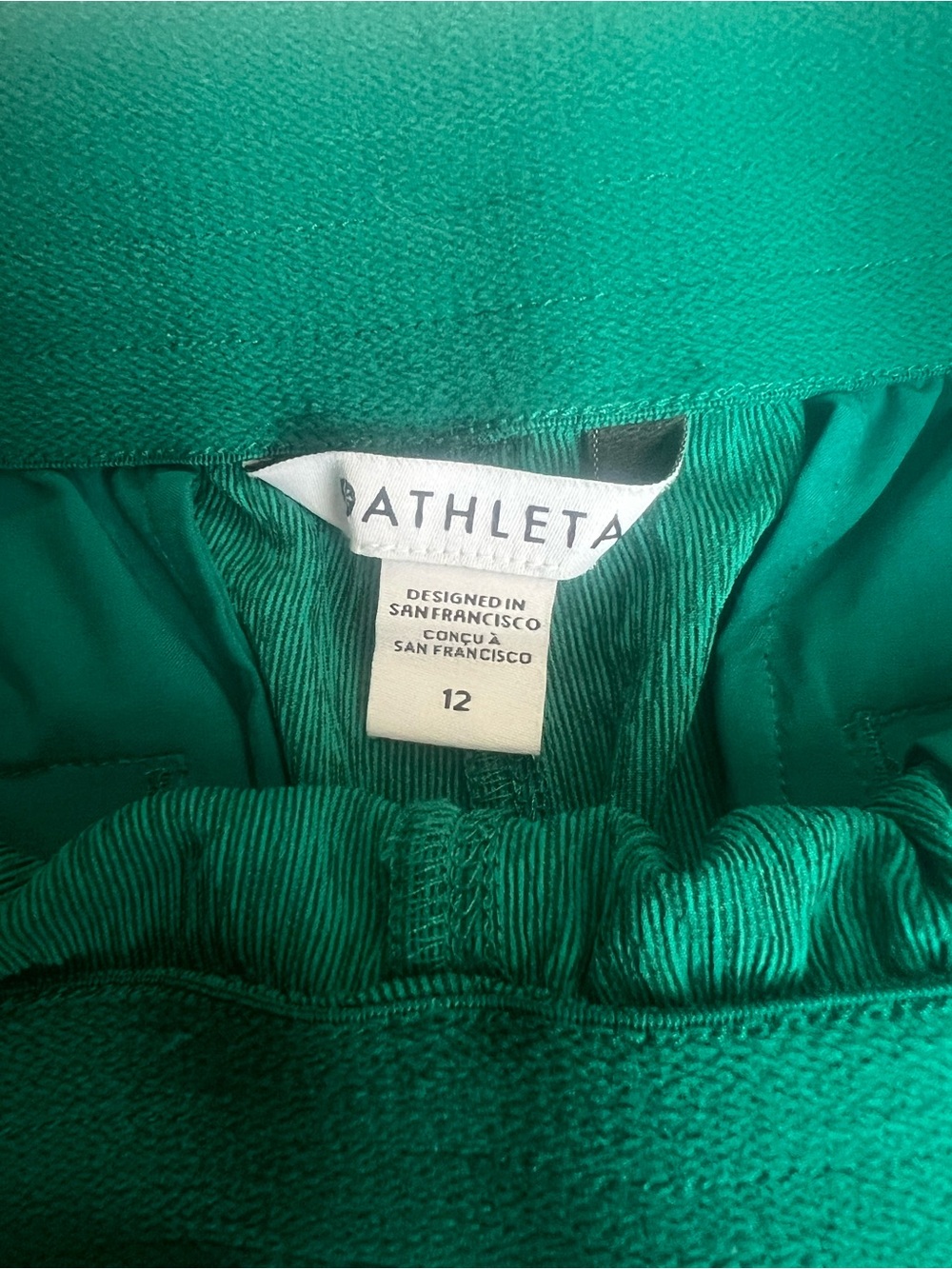 Athleta Teal Green Activewear Bottoms